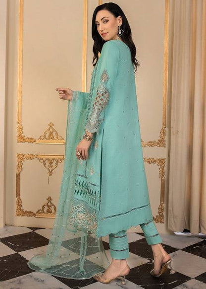 Meem | Anaya 25 | PITCH CYAN by Maria Faisal - Registered Vendor of : Meem - type : Ladies Clothes - 100% original wedding dresses