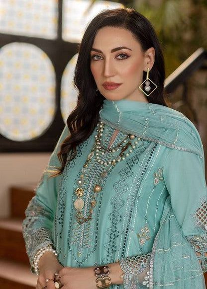 Meem | Anaya 25 | PITCH CYAN by Maria Faisal - Registered Vendor of : Meem - type : Ladies Clothes - 100% original wedding dresses