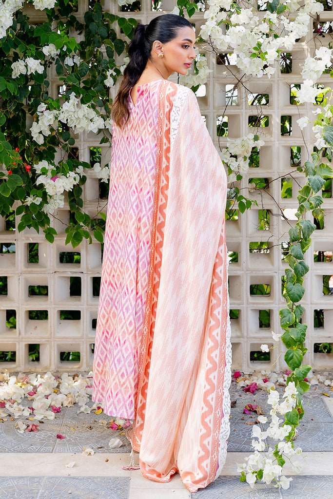 Cross Stitch | Cotton Satin 25 | RADIANT CHARM - is Multi dress from Cross Stitch - Ladies Clothes - Maria Faisal