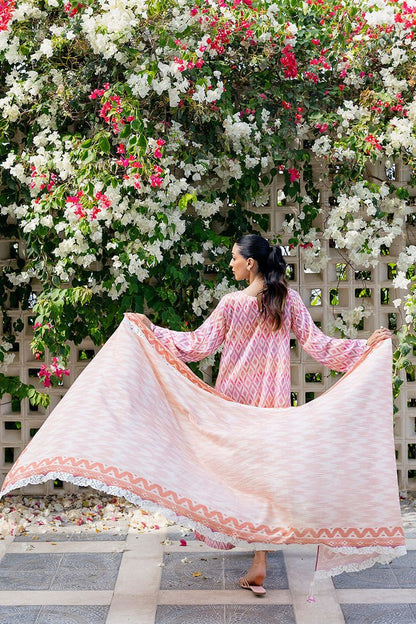 Cross Stitch | Cotton Satin 25 | RADIANT CHARM - is Multi dress from Cross Stitch - Ladies Clothes - Maria Faisal