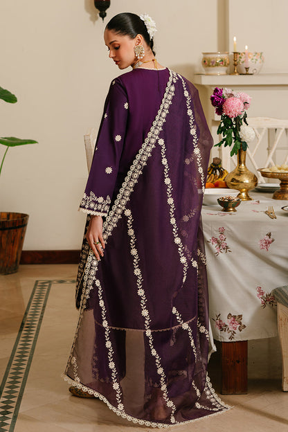 Cross Stitch | Eid Lawn 24 | PLUM GRAIN - Maria Faisal