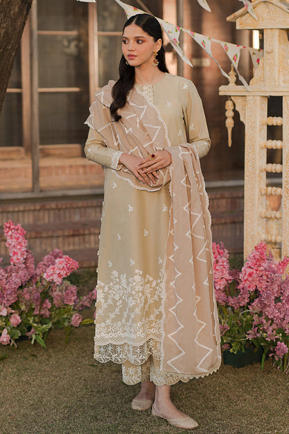 Cross Stitch | Eid Lawn 24 | PALE GREEN - Maria Faisal