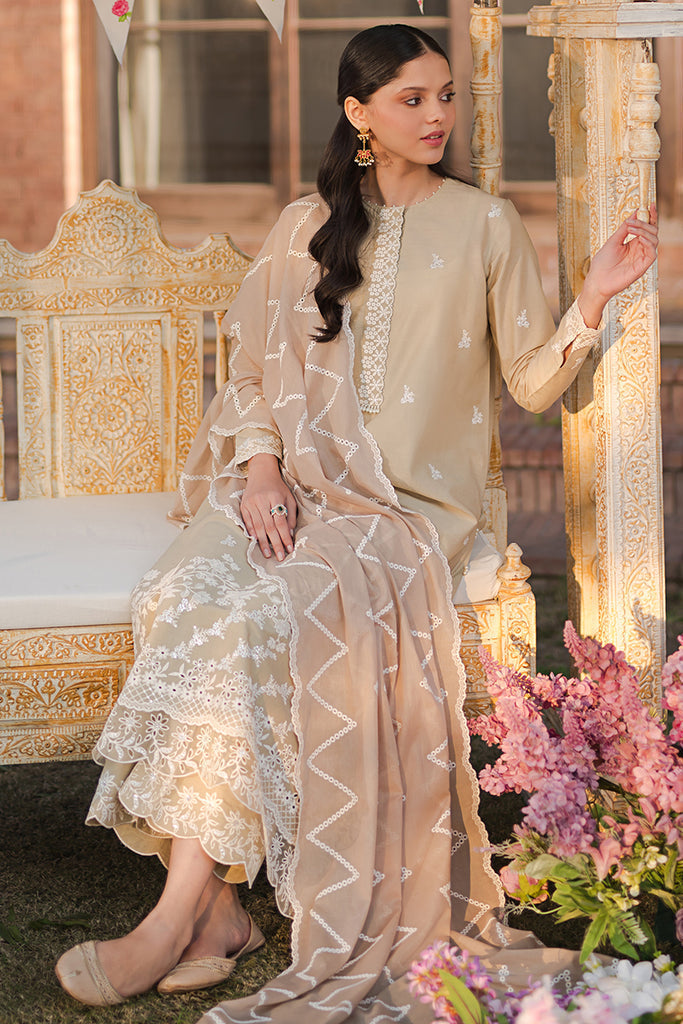 Cross Stitch | Eid Lawn 24 | PALE GREEN - Maria Faisal