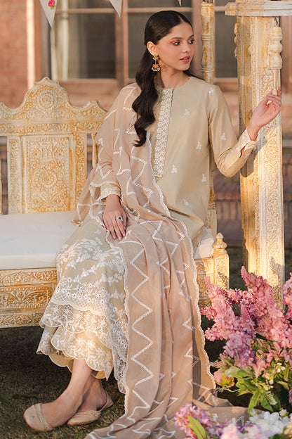 Cross Stitch | Eid Lawn 24 | PALE GREEN - Maria Faisal