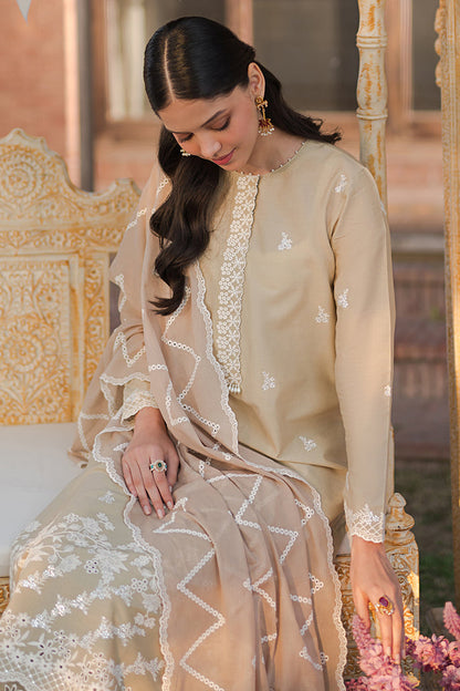 Cross Stitch | Eid Lawn 24 | PALE GREEN - Maria Faisal