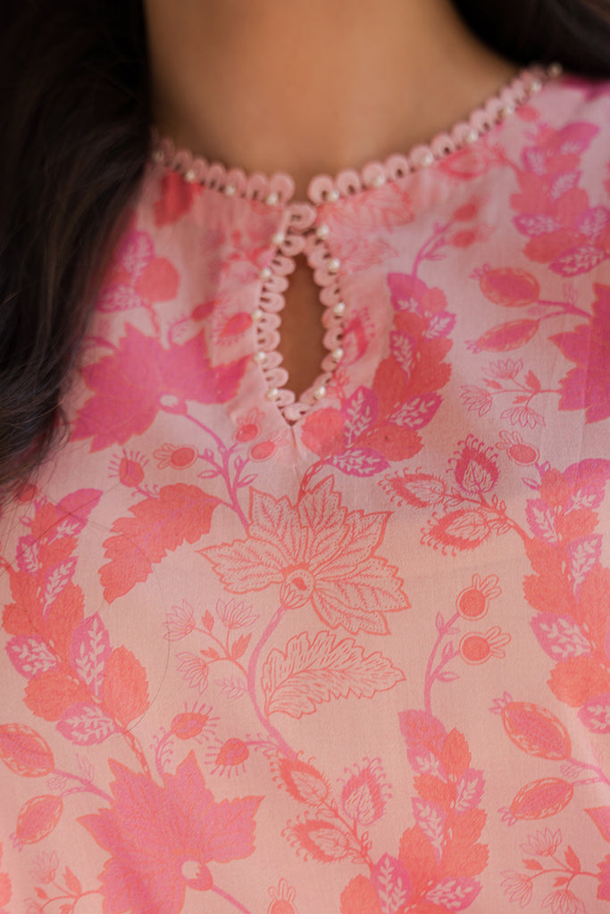 Cross Stitch | Eid Lawn 24 | ROSE GLINT - Maria Faisal