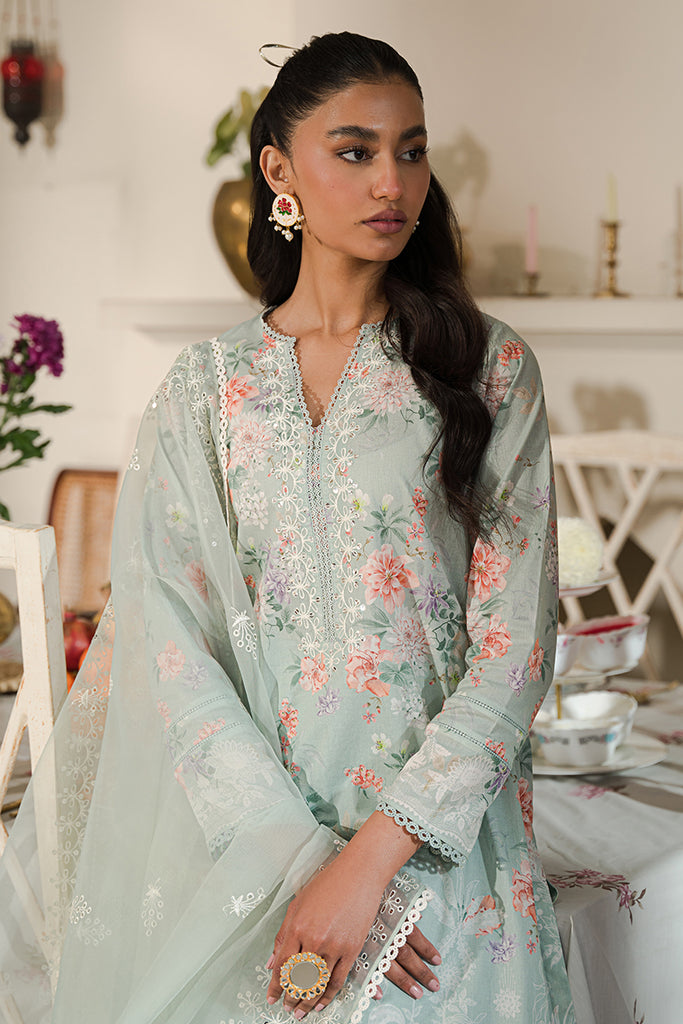 Cross Stitch | Eid Lawn 24 | PEARL FLORAL - Maria Faisal
