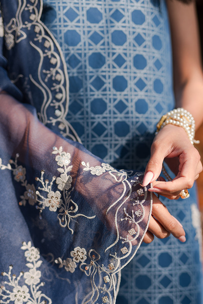 Cross Stitch | Eid Lawn 24 | ANTIQUE ROYAL - Maria Faisal