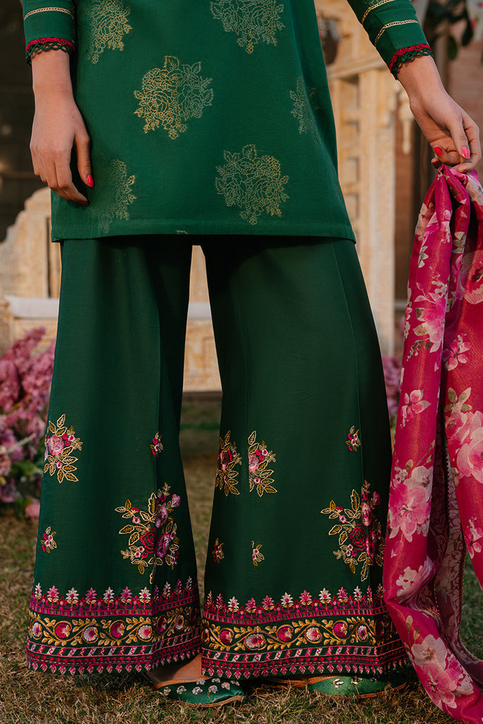 Cross Stitch | Eid Lawn 24 | OPULENT GREEN - Maria Faisal