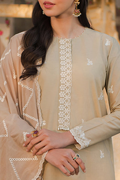 Cross Stitch | Eid Lawn 24 | PALE GREEN - Maria Faisal