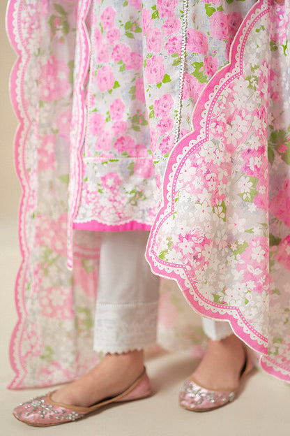 Cross Stitch | Daily Lawn 24 | FLORAL WIND-3 PIECE LAWN SUIT - Ladies Clothes - Maria Faisal