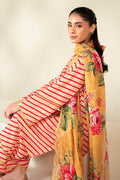 Cross Stitch | Daily Lawn 24 | GOLDEN ROSADO-3 PIECE LAWN SUIT - Ladies Clothes - Maria Faisal
