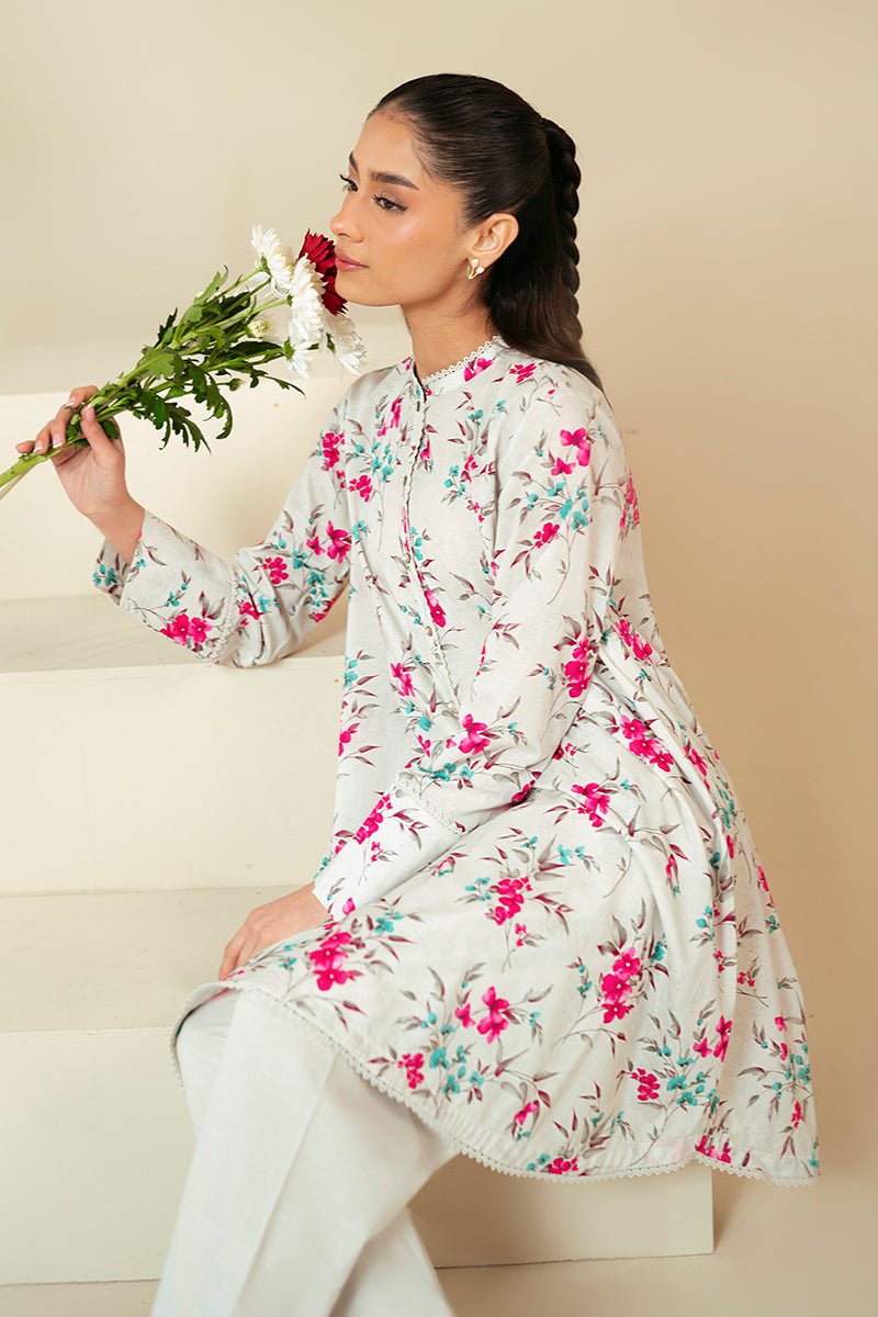 Cross Stitch | Daily Lawn 24 | FOGGY DEW-2 PIECE LAWN SUIT - Ladies Clothes - Maria Faisal