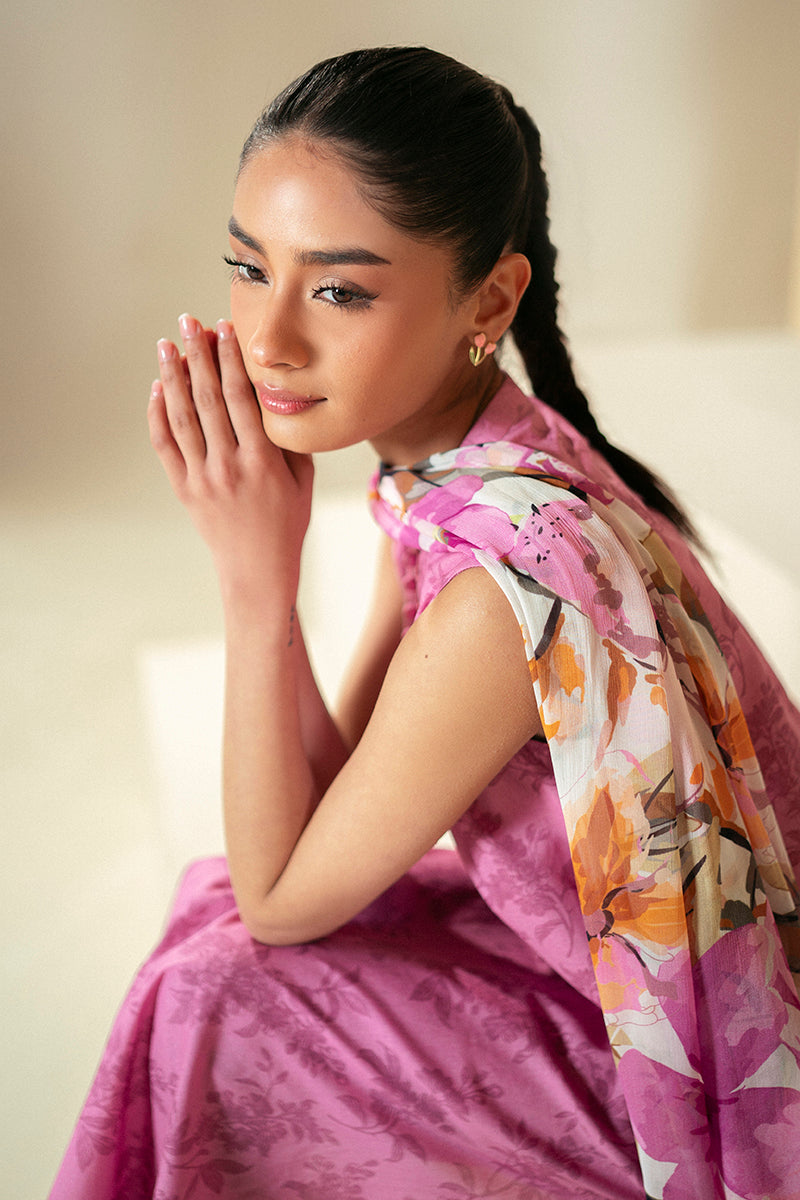 Cross Stitch | Daily Lawn 24 | CURIO GLOW-3 PIECE LAWN SUIT - Ladies Clothes - Maria Faisal