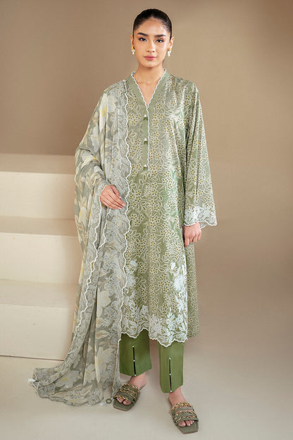 Cross Stitch | Daily Lawn 24 | SAGE BREEZE-3 PIECE LAWN SUIT - Ladies Clothes - Maria Faisal