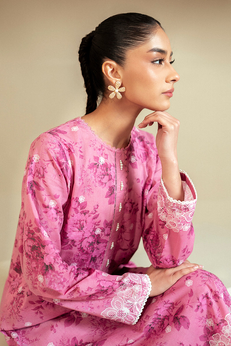 Cross Stitch | Daily Lawn 24 | MOON LIGHT-2 PIECE LAWN SUIT - Ladies Clothes - Maria Faisal