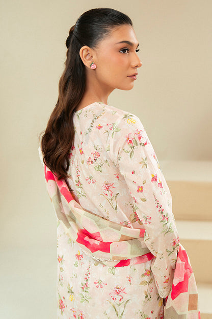 Cross Stitch | Daily Lawn 24 | CRYSTAL AURA-3 PIECE LAWN SUIT - Ladies Clothes - Maria Faisal