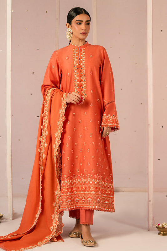 Cross Stitch | Mahiri Embroidered Collection 24 | RUSTIC NOIR - Ladies Clothes - Maria Faisal