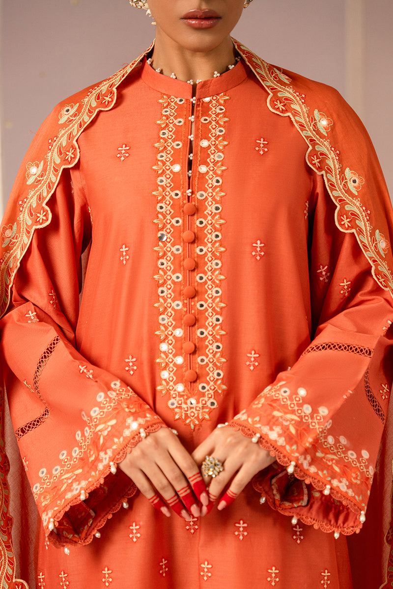 Cross Stitch | Mahiri Embroidered Collection 24 | RUSTIC NOIR - Ladies Clothes - Maria Faisal