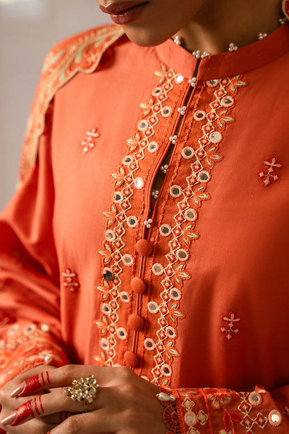 Cross Stitch | Mahiri Embroidered Collection 24 | RUSTIC NOIR - Ladies Clothes - Maria Faisal