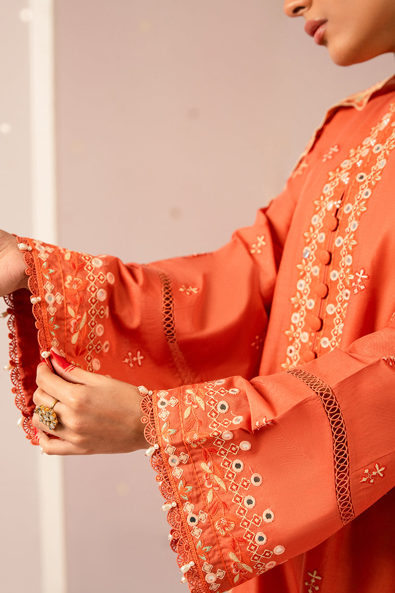 Cross Stitch | Mahiri Embroidered Collection 24 | RUSTIC NOIR - Ladies Clothes - Maria Faisal