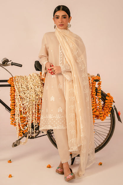 Cross Stitch | Mahiri Embroidered Collection 24 | BLUSH PINK - Ladies Clothes - Maria Faisal