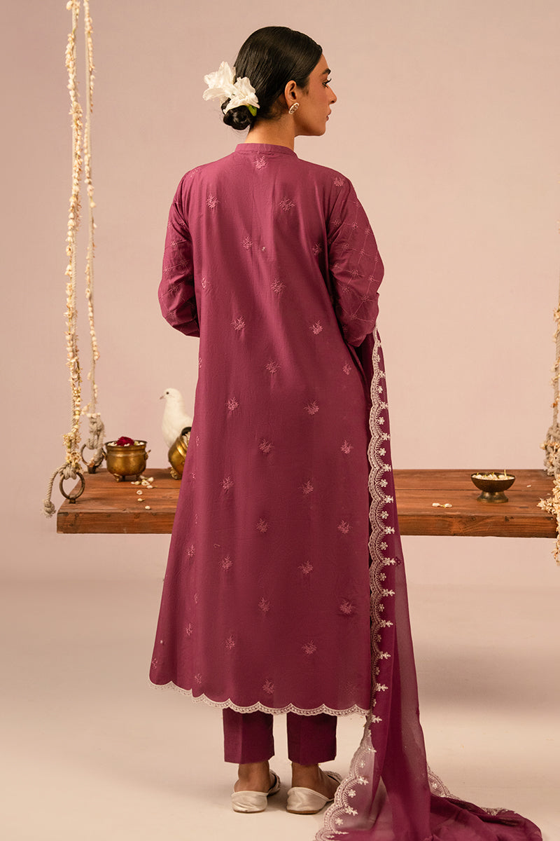 Cross Stitch | Mahiri Embroidered Collection 24 | VIOLET QUARTZ - Ladies Clothes - Maria Faisal