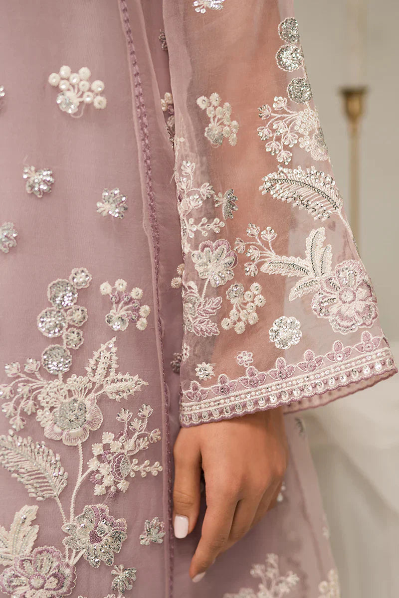 Cross Stitch | Luxe Atelier 24 | Mauve Somber - Ladies Clothes - Maria Faisal