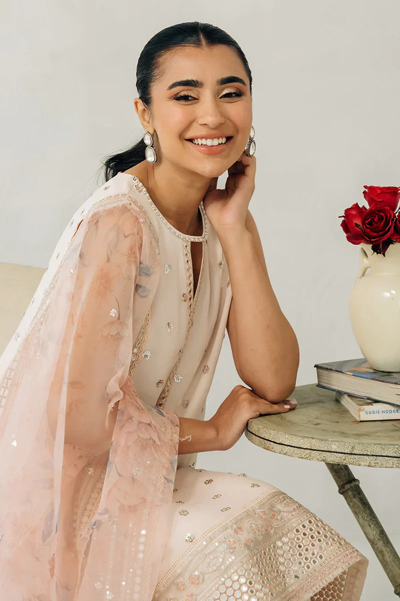 Cross Stitch | Luxe Atelier 24 | Pink Hue - Ladies Clothes - Maria Faisal