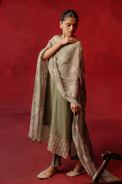 Cross Stitch | Luxe Atelier 24 | Whisper Spray - Ladies Clothes - Maria Faisal