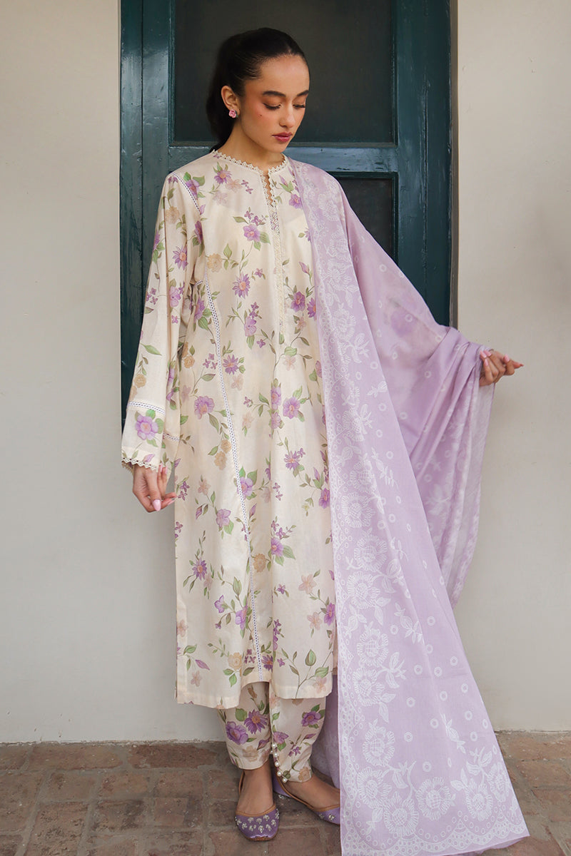Cross Stitch | Printed Lawn | ROSEATE MUSE - Ladies Clothes - Maria Faisal