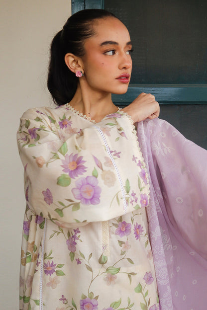 Cross Stitch | Printed Lawn | ROSEATE MUSE - Ladies Clothes - Maria Faisal