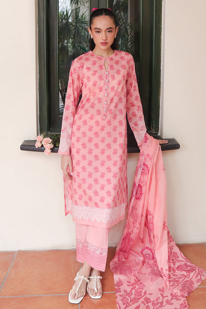 Cross Stitch | Printed Lawn | CORAL DELUXE - Ladies Clothes - Maria Faisal