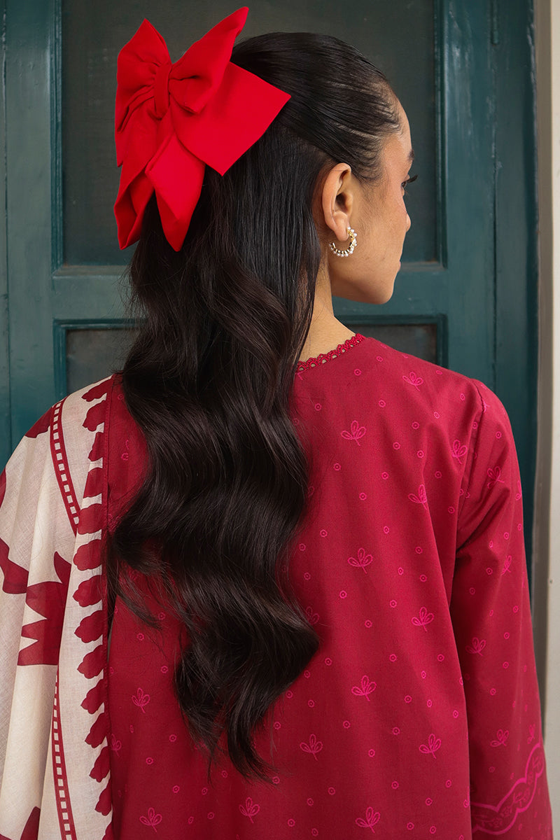 Cross Stitch | Printed Lawn | SCARLET SAGE - Ladies Clothes - Maria Faisal