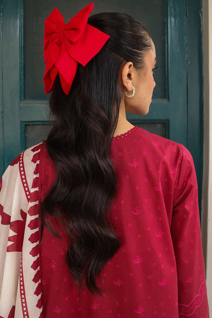 Cross Stitch | Printed Lawn | SCARLET SAGE - Ladies Clothes - Maria Faisal