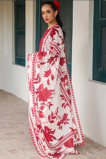 Cross Stitch | Printed Lawn | SCARLET SAGE - Ladies Clothes - Maria Faisal