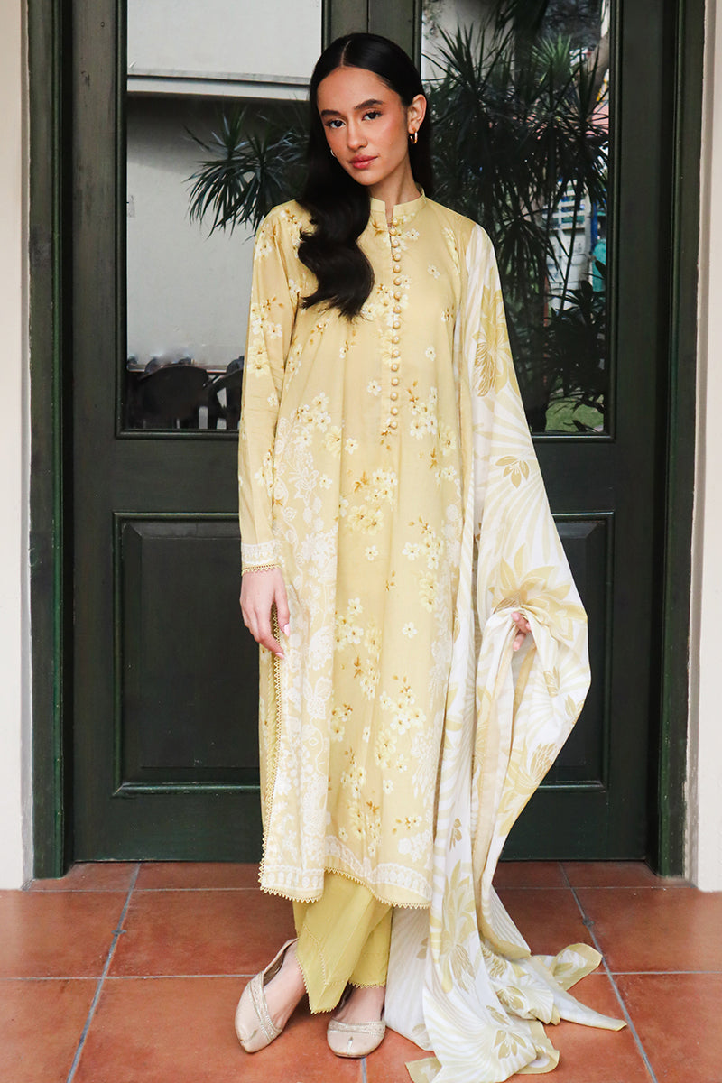 Cross Stitch | Printed Lawn | GARLAND MIST - Ladies Clothes - Maria Faisal