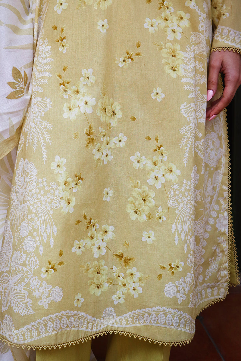 Cross Stitch | Printed Lawn | GARLAND MIST - Ladies Clothes - Maria Faisal