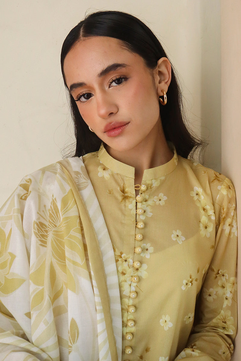 Cross Stitch | Printed Lawn | GARLAND MIST - Ladies Clothes - Maria Faisal