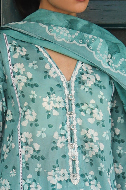 Cross Stitch | Printed Lawn | BLUE CHARM - Ladies Clothes - Maria Faisal