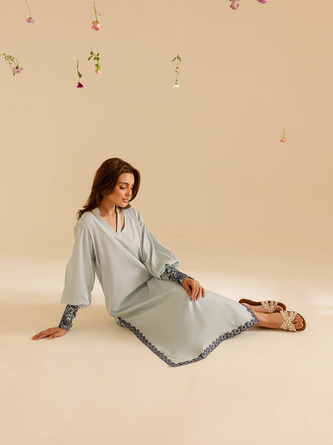 Mahnur | Petal Whispers Lawn Pret | Crystal by Maria Faisal - Registered Vendor of : Mahnur - type : Ladies Clothes - 100% original wedding dresses