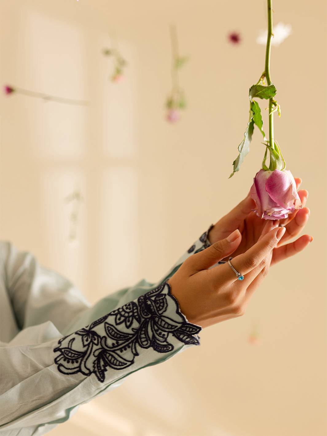 Mahnur | Petal Whispers Lawn Pret | Crystal by Maria Faisal - Registered Vendor of : Mahnur - type : Ladies Clothes - 100% original wedding dresses