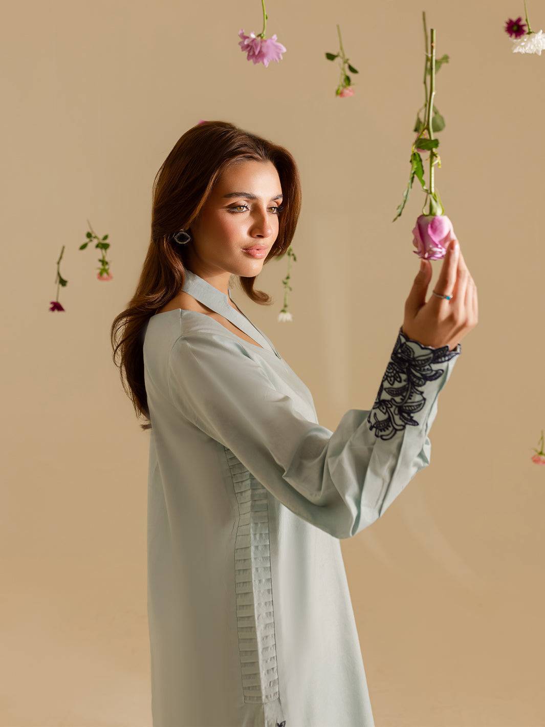 Mahnur | Petal Whispers Lawn Pret | Crystal by Maria Faisal - Registered Vendor of : Mahnur - type : Ladies Clothes - 100% original wedding dresses