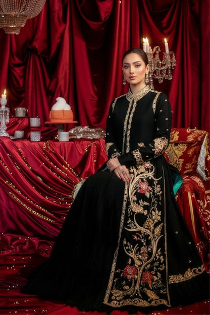 Sable Vogue | Laal Bagh Bridal Collection | SLB-1570 - Bridal Dress - available at Maria Faisal in UK and USA.
