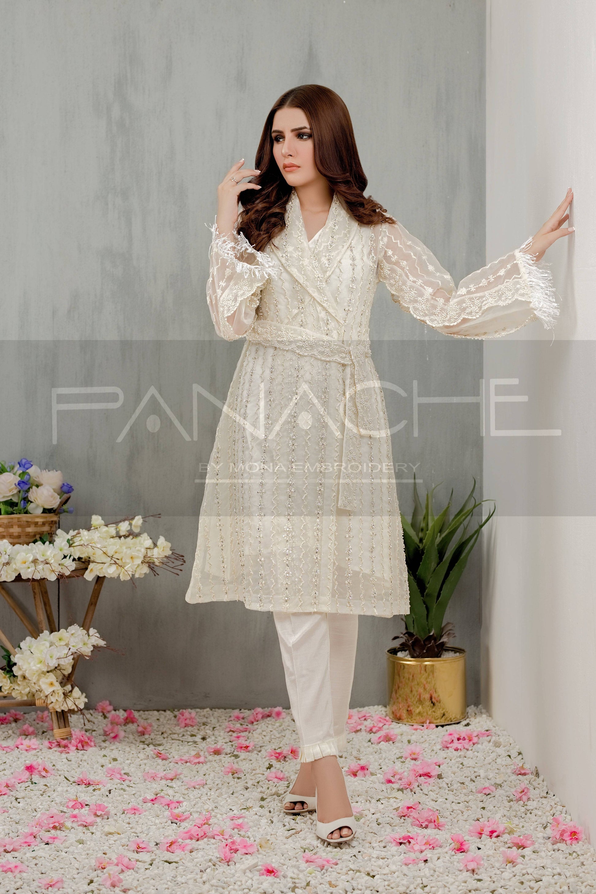 Panache | Pret | Classic Glam by Maria Faisal - Registered Vendor of : Panache By Mona - type : Ladies Clothes - 100% original wedding dresses