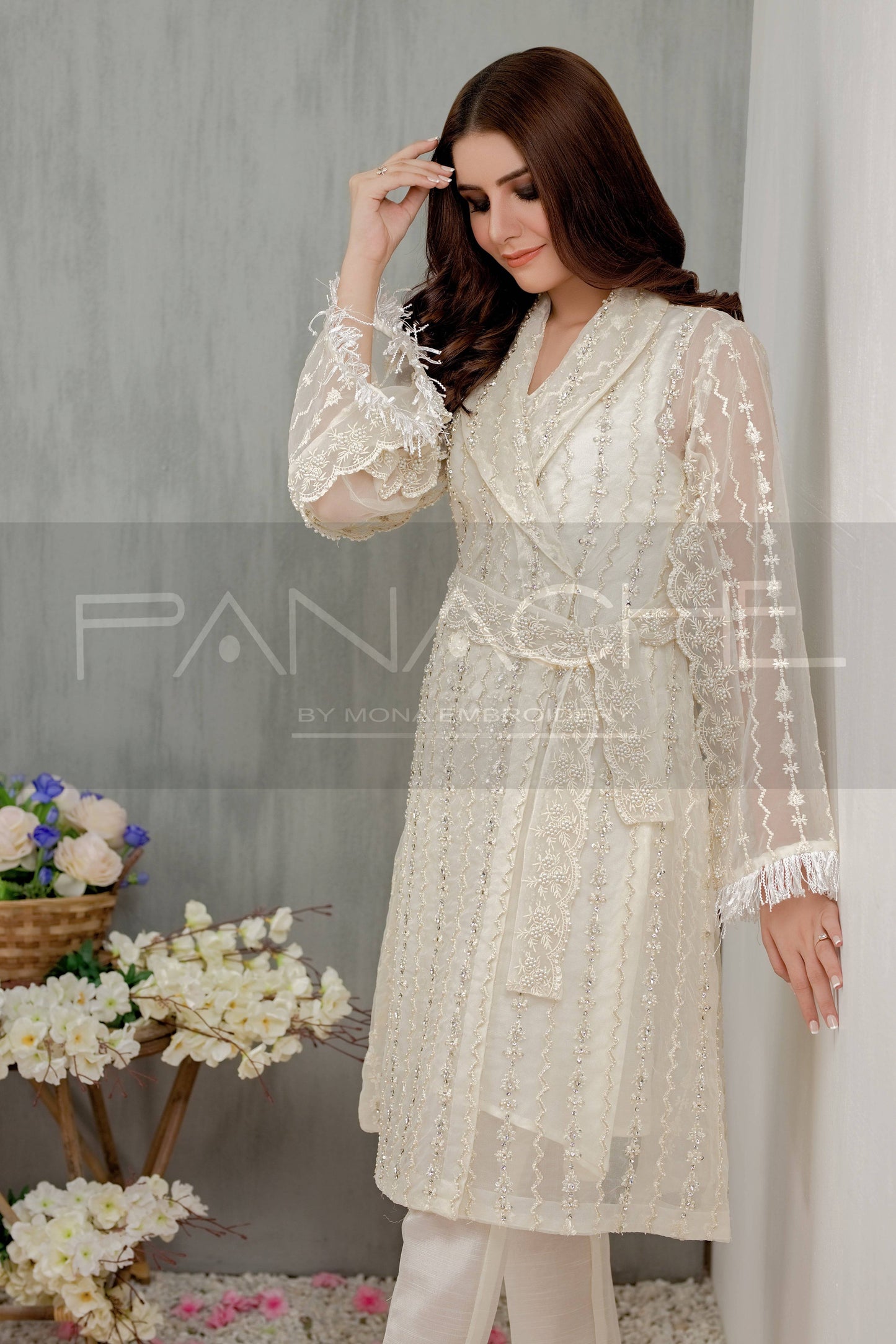 Panache | Pret | Classic Glam by Maria Faisal - Registered Vendor of : Panache By Mona - type : Ladies Clothes - 100% original wedding dresses