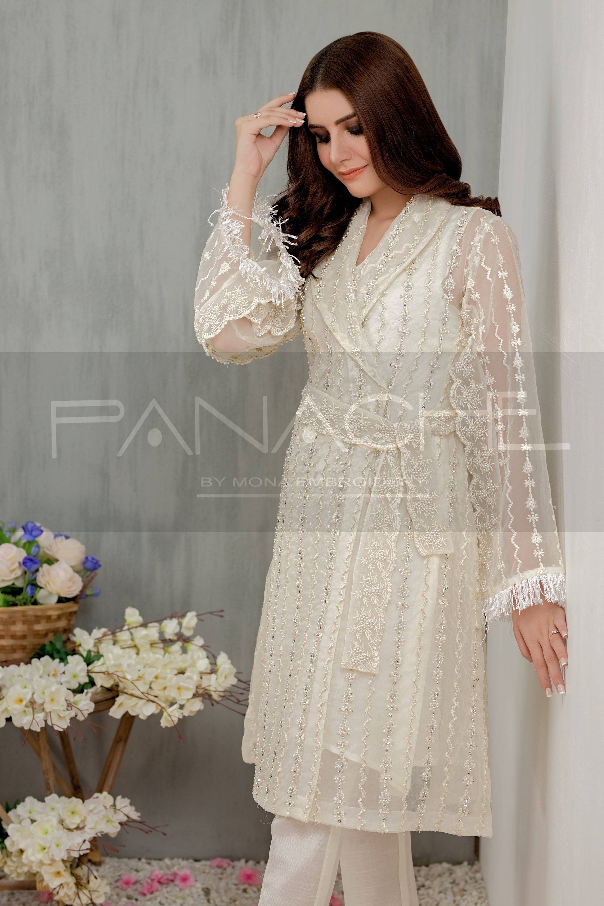 Panache | Pret | Classic Glam by Maria Faisal - Registered Vendor of : Panache By Mona - type : Ladies Clothes - 100% original wedding dresses
