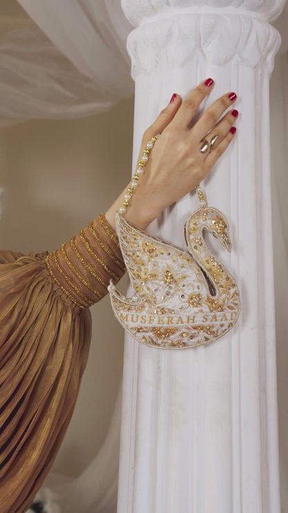 Musferah Saad | Casa Blance |Avant Garde - Bridal Dress - available at Maria Faisal in UK and USA.