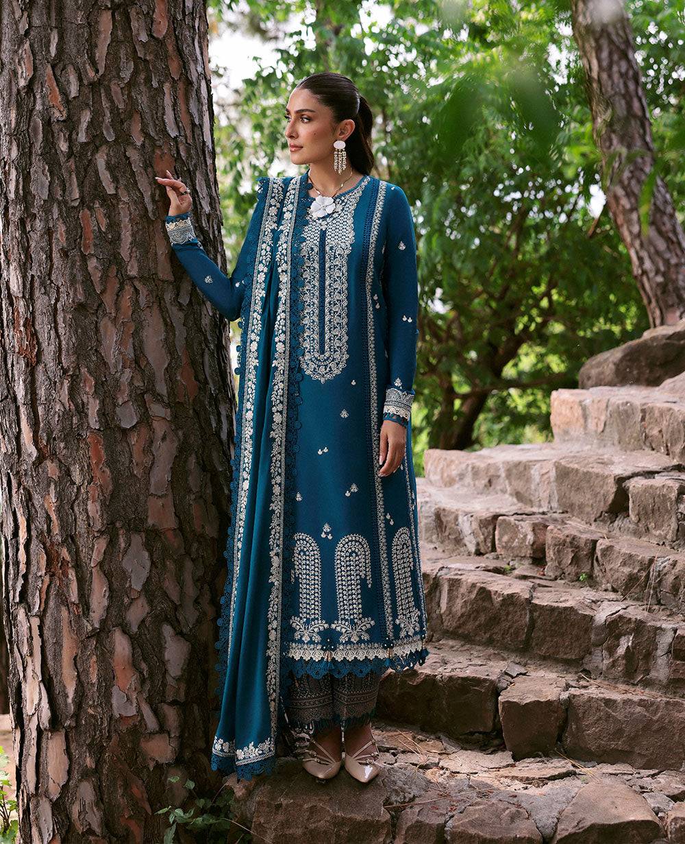 Republic Womenswear | Talia Luxury Lawn 25 | D6-B - Naya by Maria Faisal - Registered Vendor of : Republic Womenswear - type : Ladies Clothes - 100% original wedding dresses