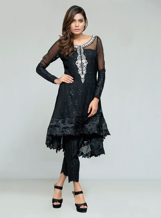Zainab Chottani | Semi Formals | DARK TALES - Ladies Clothes - Maria Faisal